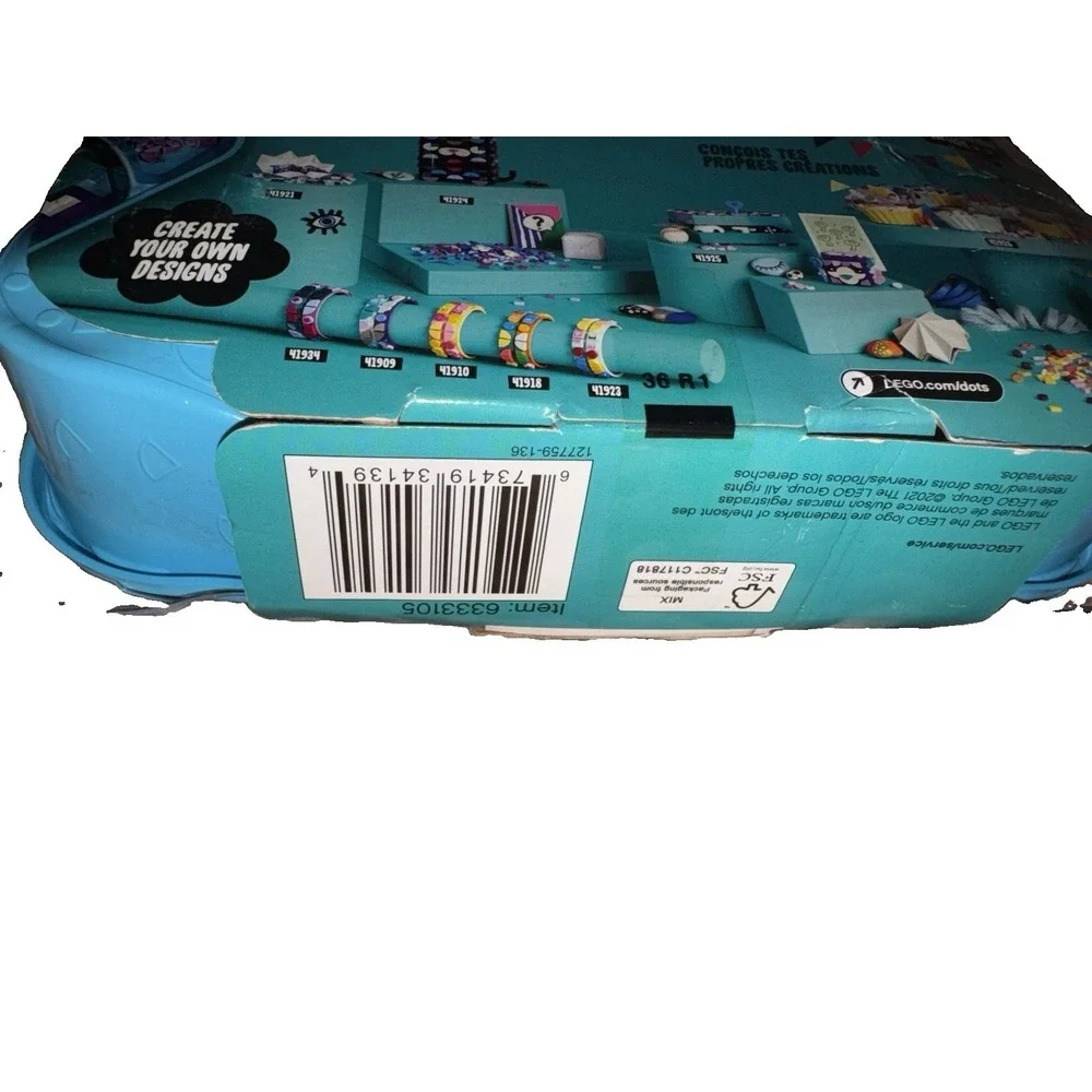 Lego Dots 41925 Secret Boxes - New Sealed damaged Package